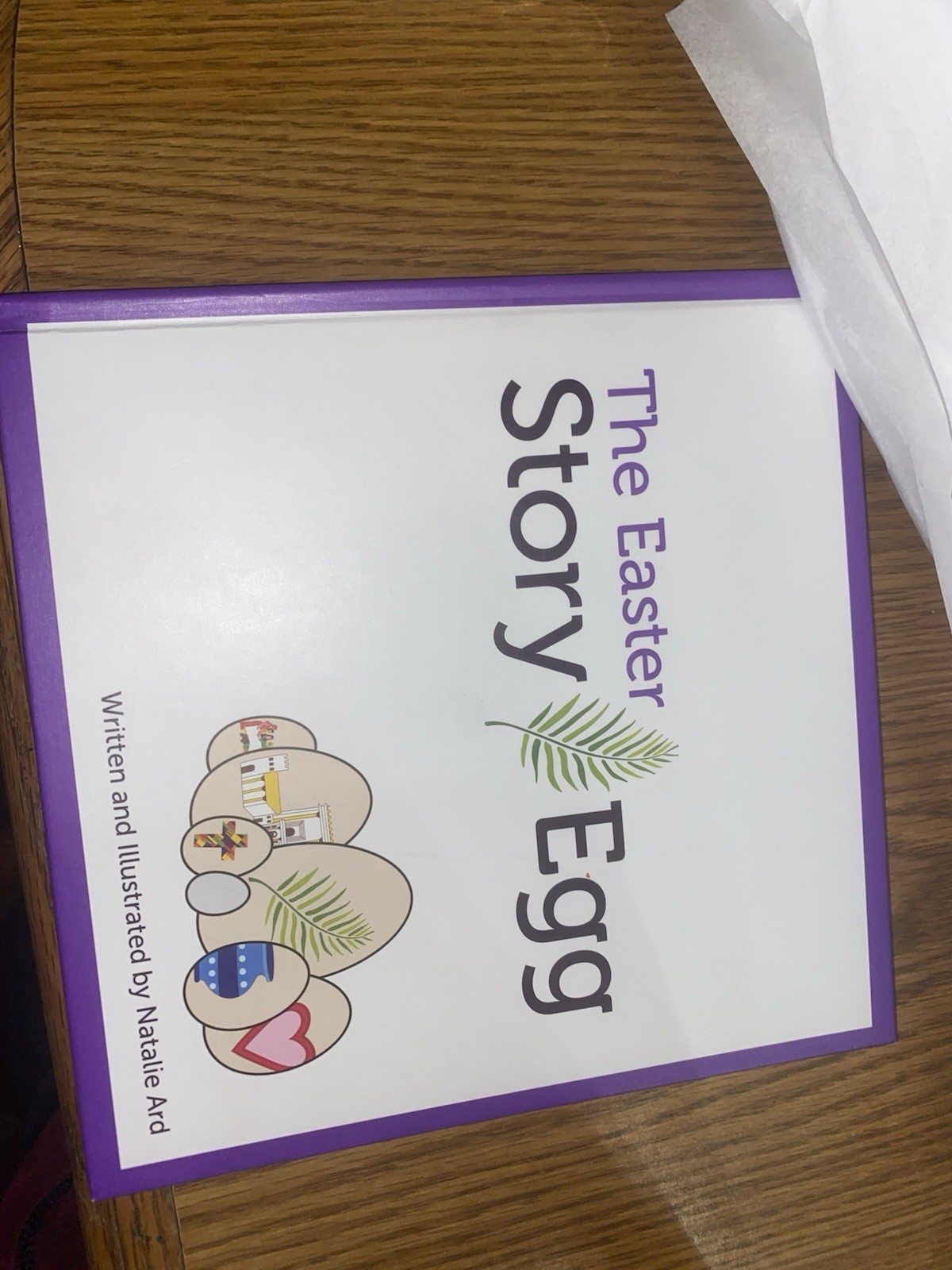 The Easter Story Egg: Celebrate the trust meaning of Easter NEW IN BOX