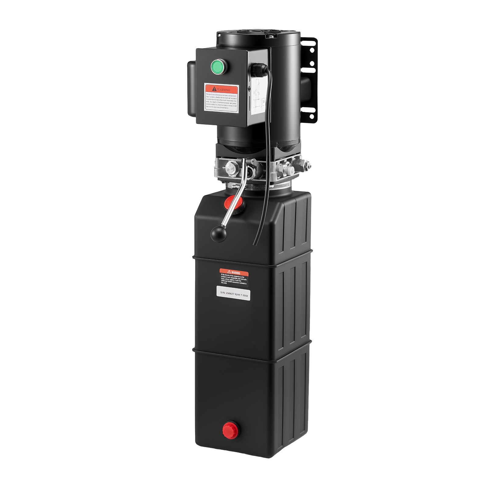 Uimoso Hydraulic Power Unit 15 Quart Single AC 220-240V for 2/4 Post Lift Pump