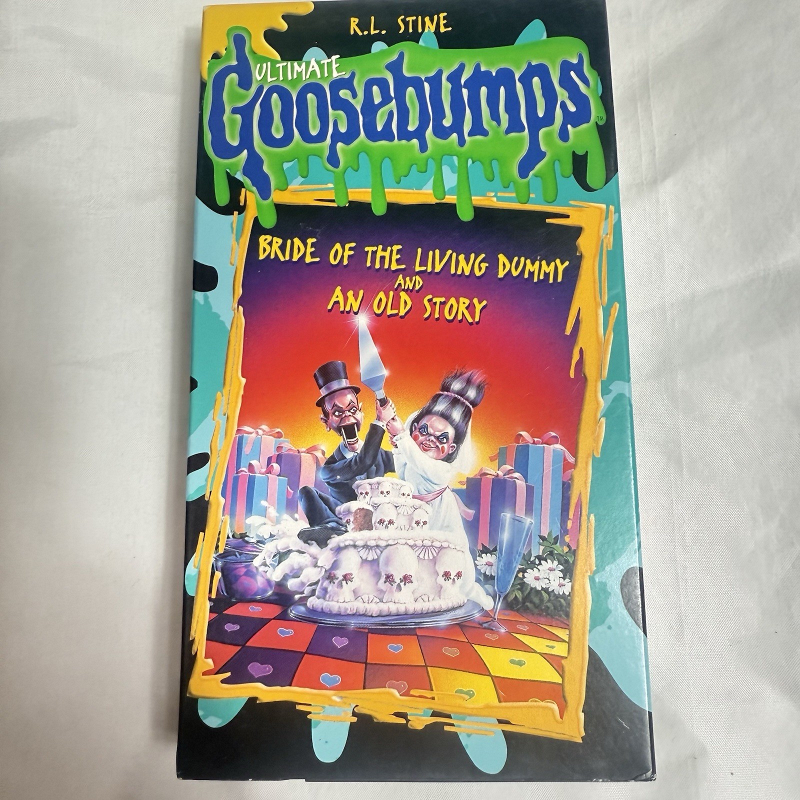 Ultimate Goosebumps Bride of the Living Dummy and An Old Story VHS 1997 Rare