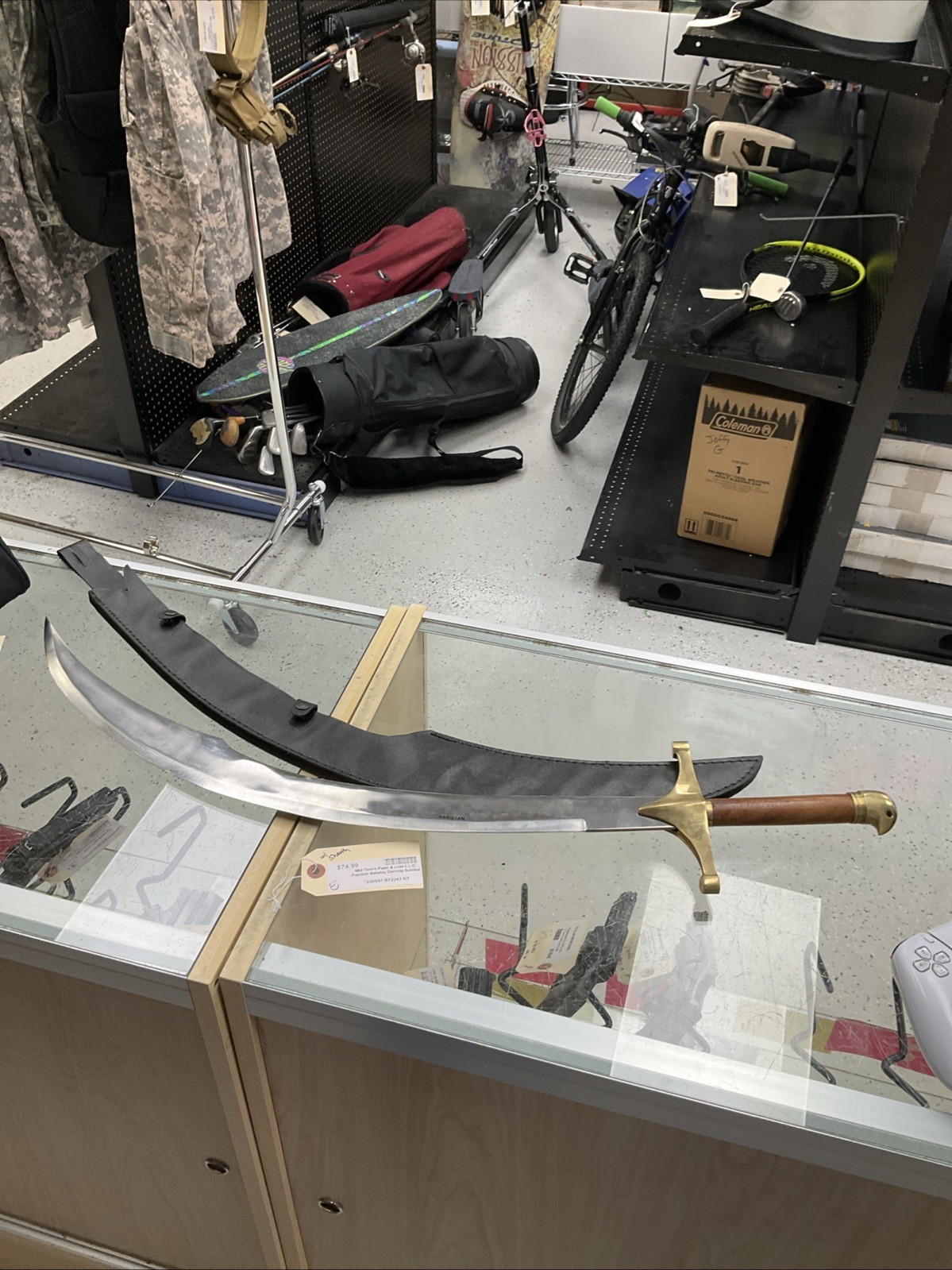 Pakistan Made Baladay Dancing Scimitar Sword 230597