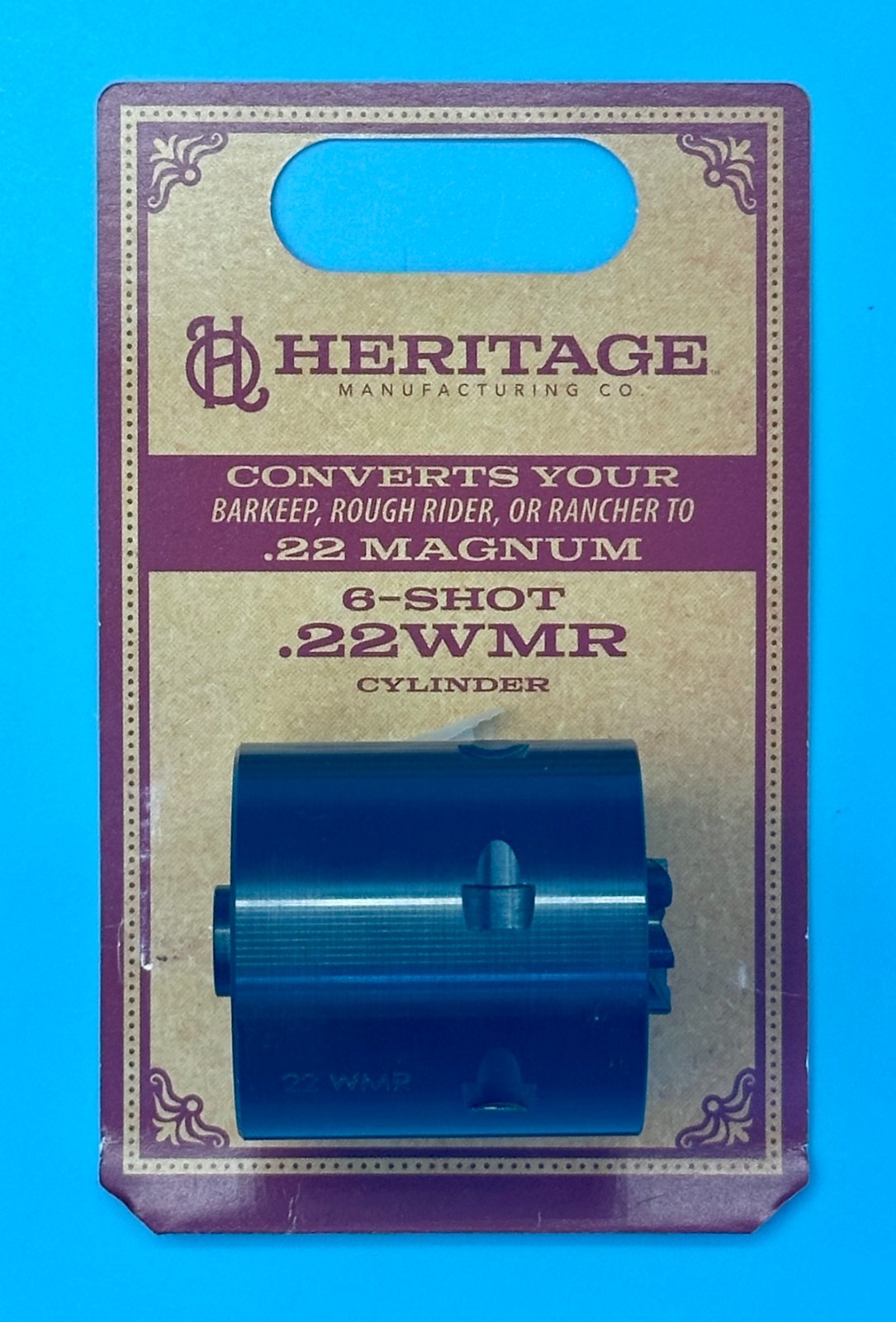 Heritage Magnum Cylinder 22 WMR Mag Rough Rider Revolver Barkeep Rancher 6-Shot