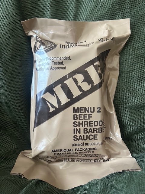 Official Ameriqual Military MRE Individual Single Meal You Pick Exp. 2027.
