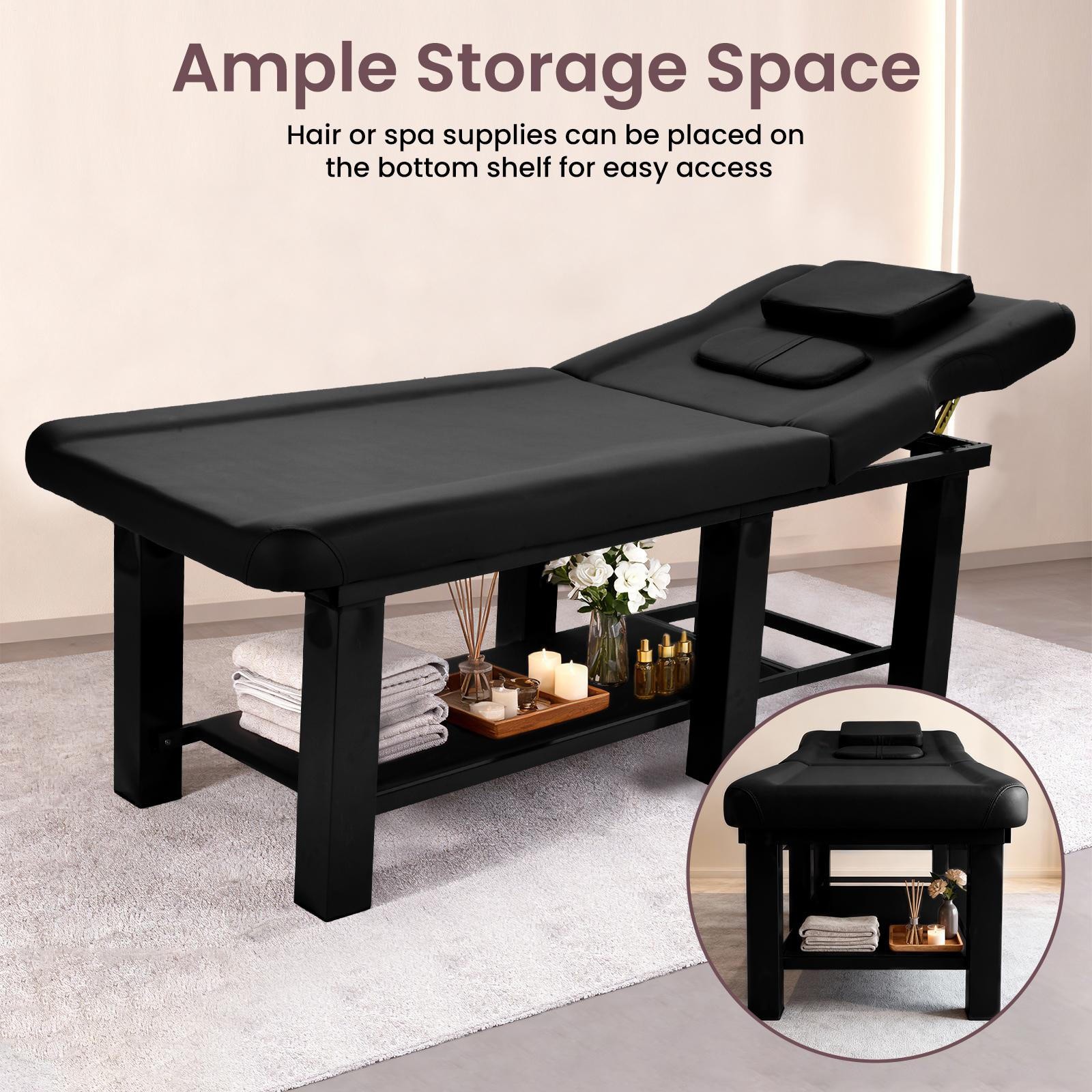 Stationary Massage Table for Treatment Table Physical Therapy Table Spa Facial