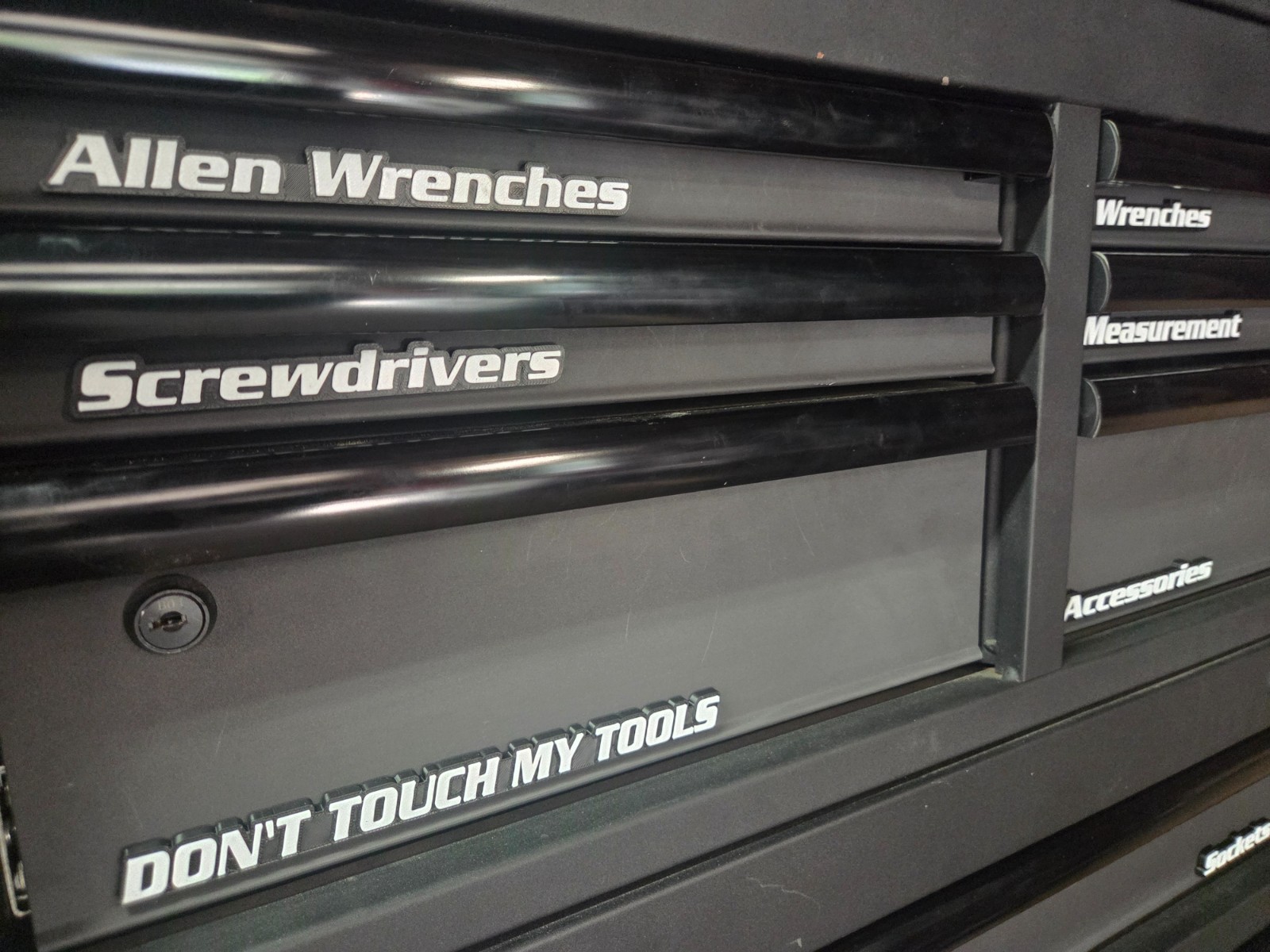 Magnetic Tool Box Labels – 45 Drawer Organizer Magnets – Multiple Color Options