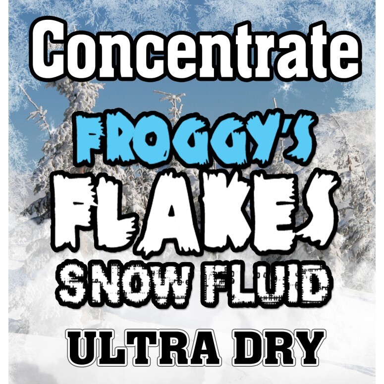 Froggy's Fog Concentrate Ultra Dry Snow Juice - (30-50 Foot Plus Float / Drop)