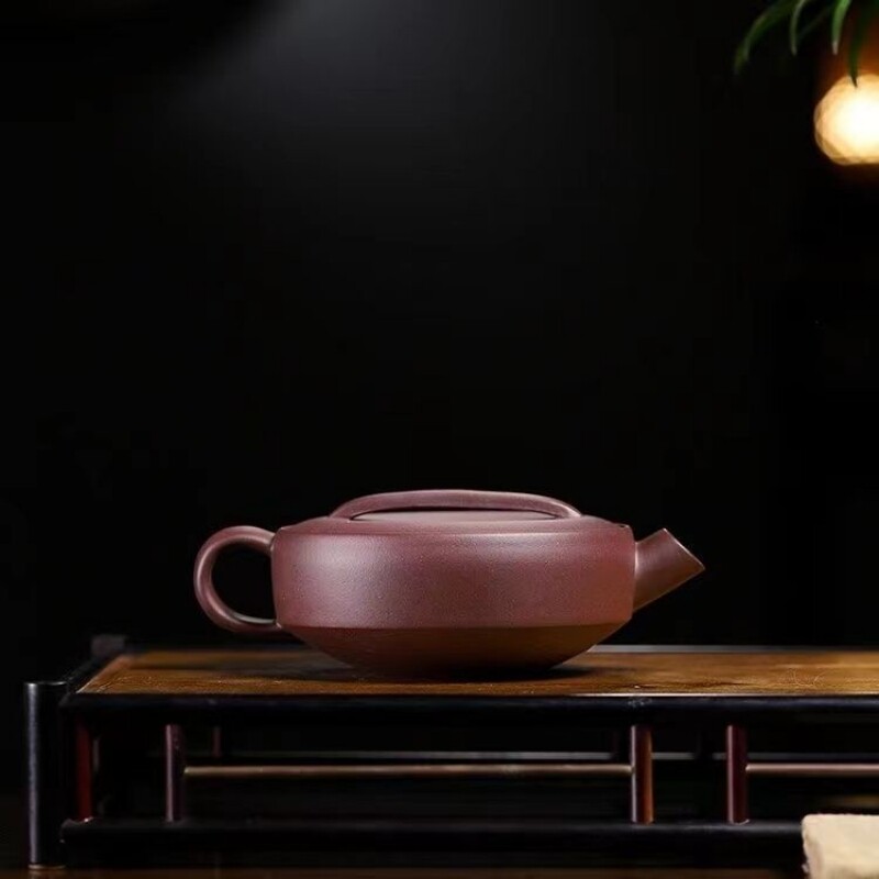 170ml Real Yixing Zisha Tea Pot Marked Original Ore Purple Clay Master Pot New