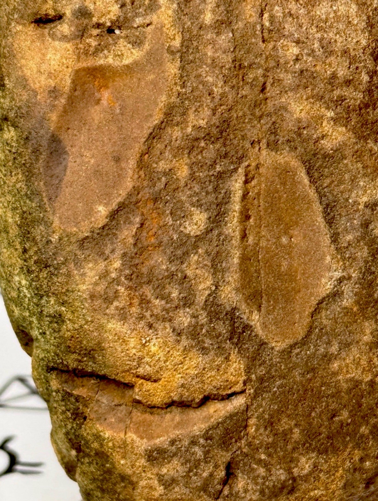 Native American Indian Authentic Artifact Stone Carved Effigy, 3 lb 2 oz • VA