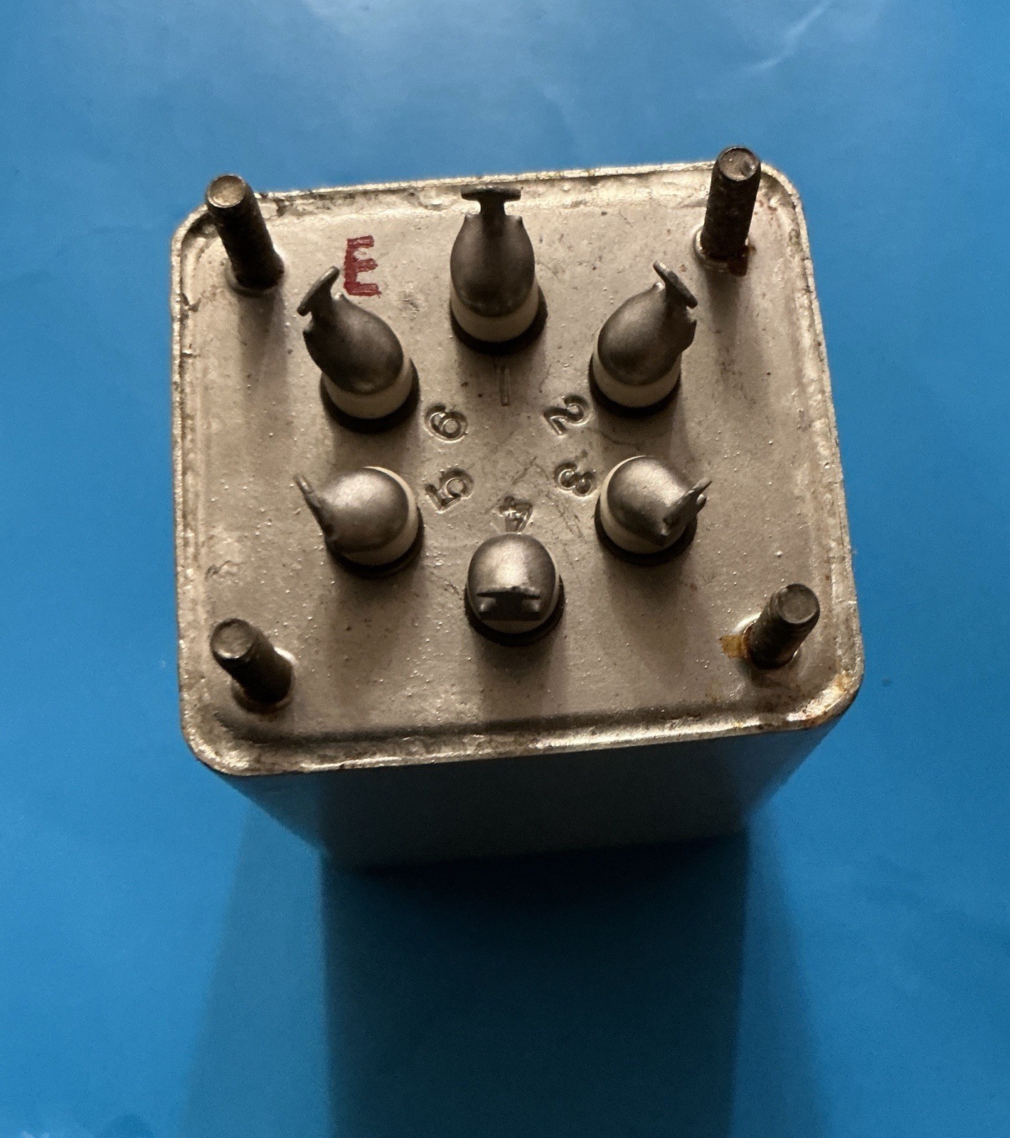 VINTAGE UTC H-137 TRANSISTOR/FILAMENT POWER SUPPLY TRANSFORMER -TF4SX01 EB