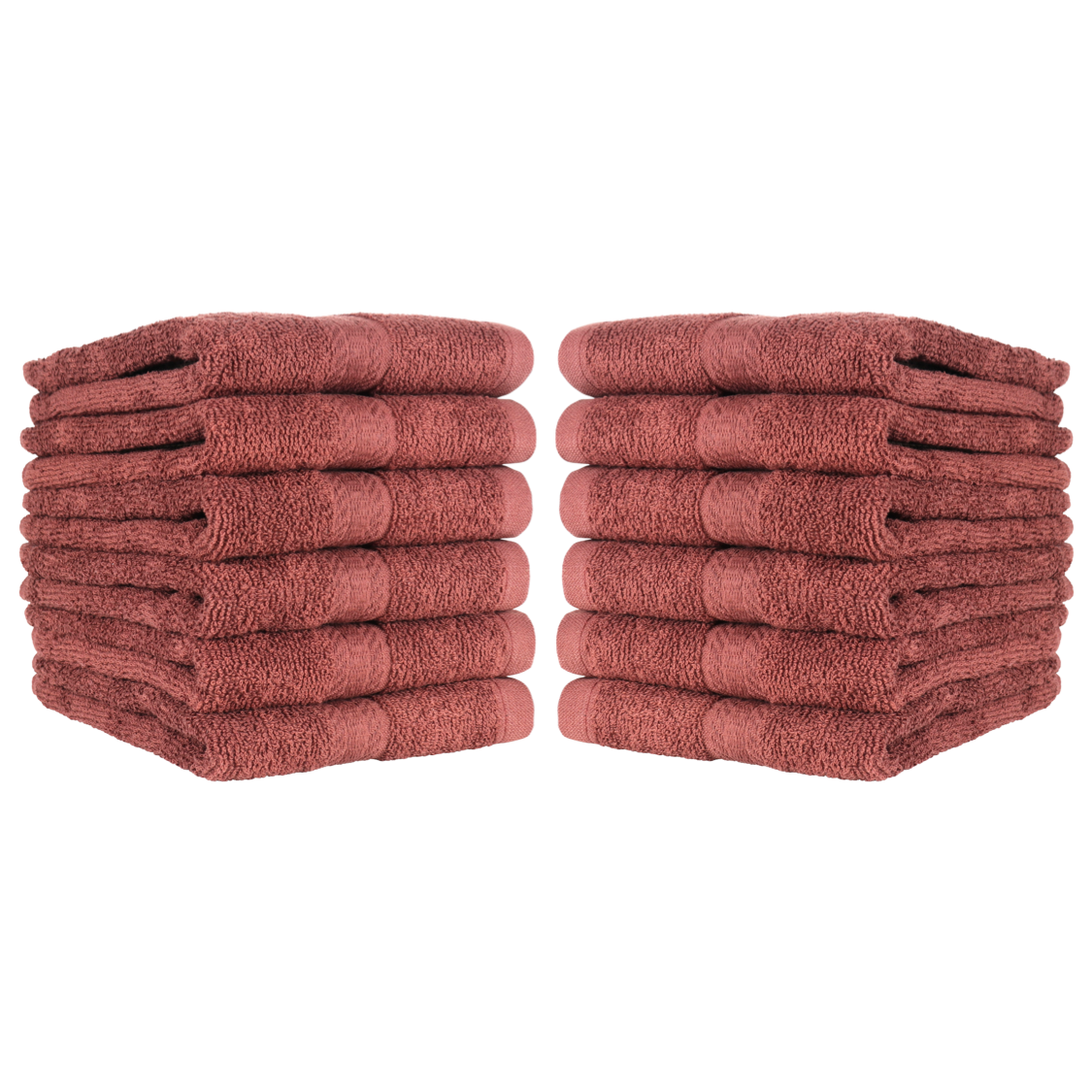 120 Bathroom Hand Towels, Bulk Value, 100% Ring-Spun Cotton, 16x27 Color Options
