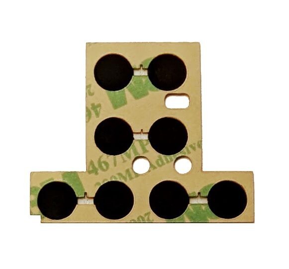 Button Repair for Hunter UC7848 UC7848T Fan Remote Control