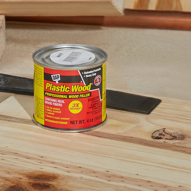 DAP Plastic Wood Professional Solvent Wood Filler: 4.0 oz. (Walnut)