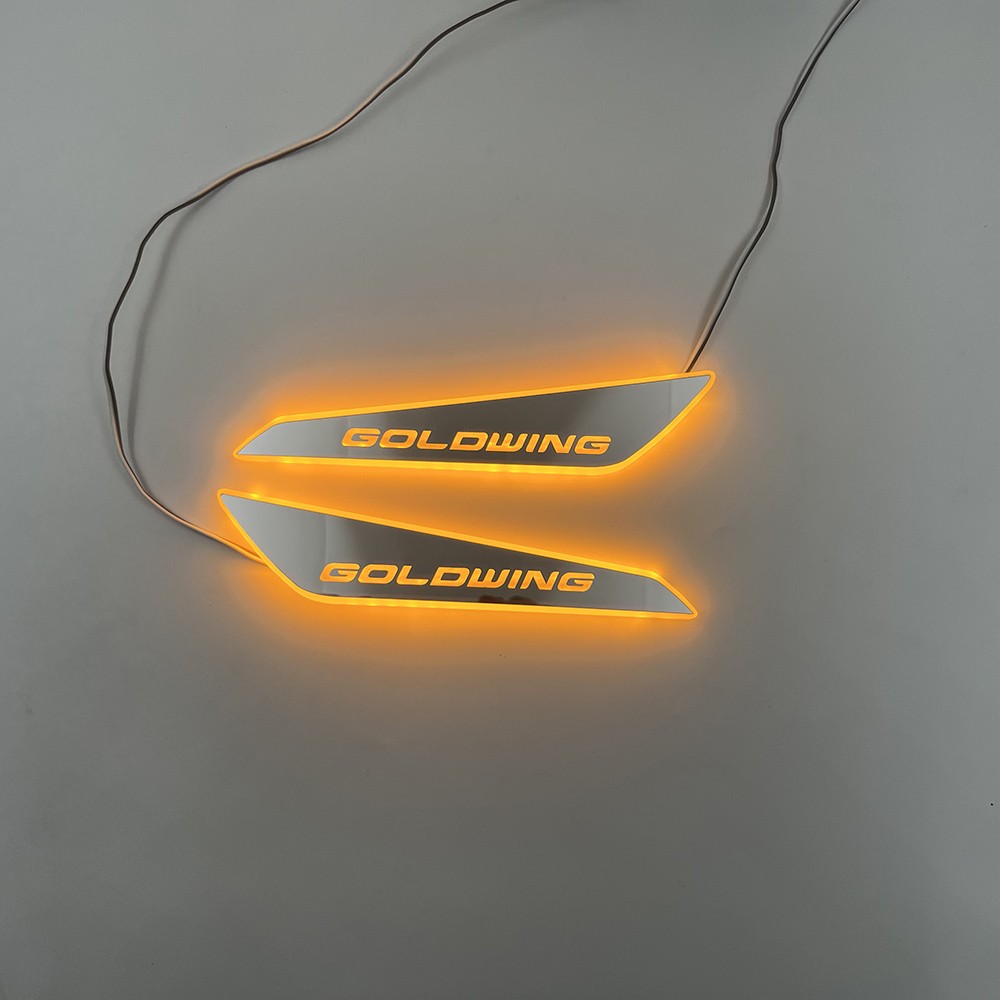 Front Brake Fork Mounted LED Lights For Honda Goldwing GL1800 F6B 2018-2024