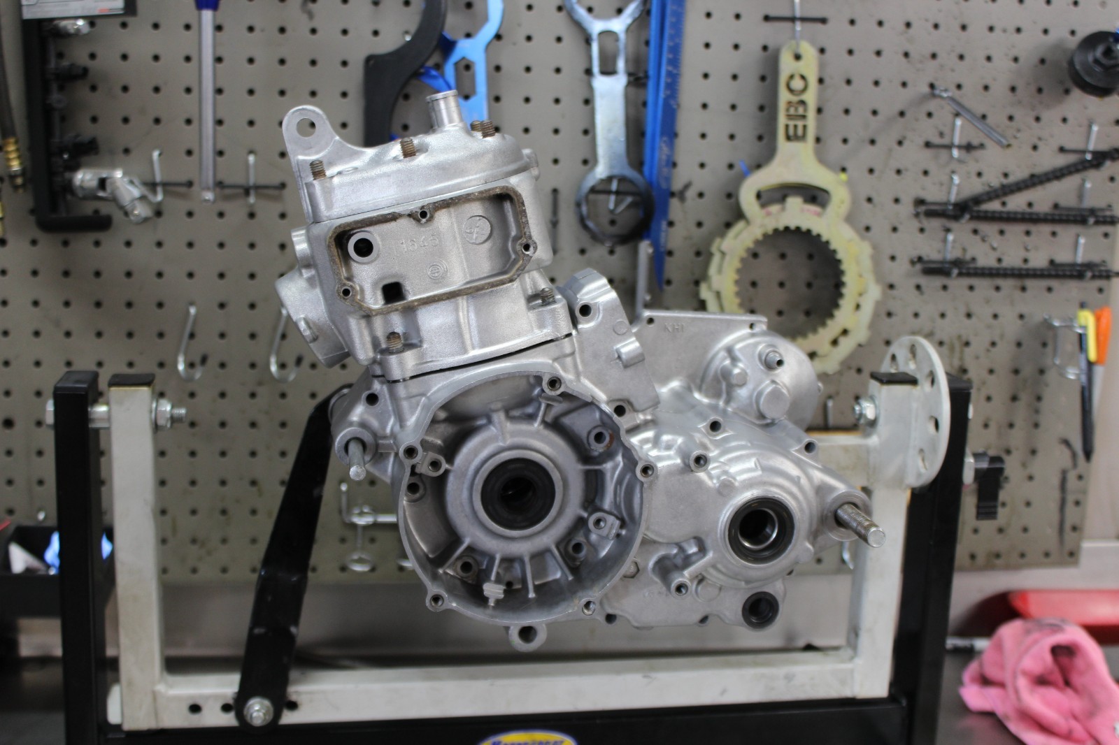 07-24 Honda CRF150R Engine Rebuild Service Complete Bottom Top End Vapor Blast