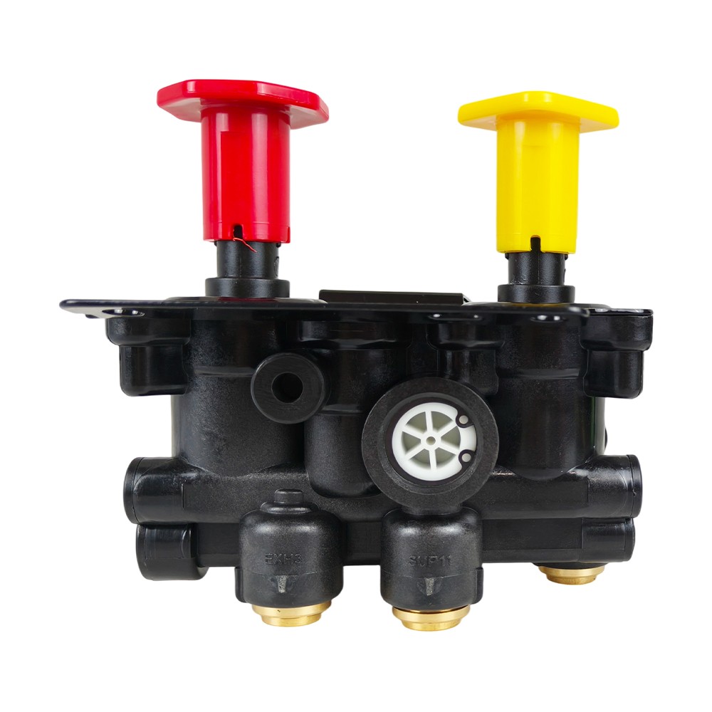 For Volvo VNL Dash Valve Dual Park Brake With 5 Ports 24340522 21315044 K035691