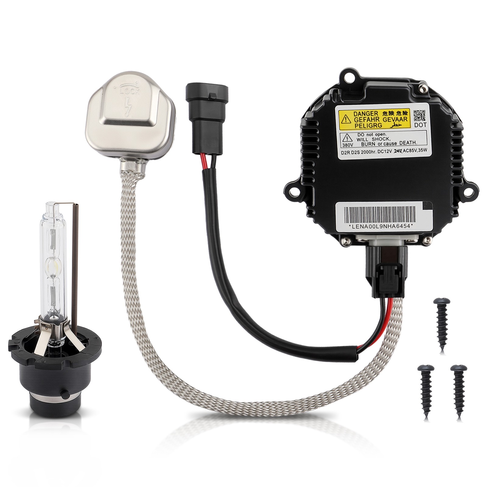 HID Xenon Headlight Ballast Control Module & Igniter & Bulb For Infiniti Nissan