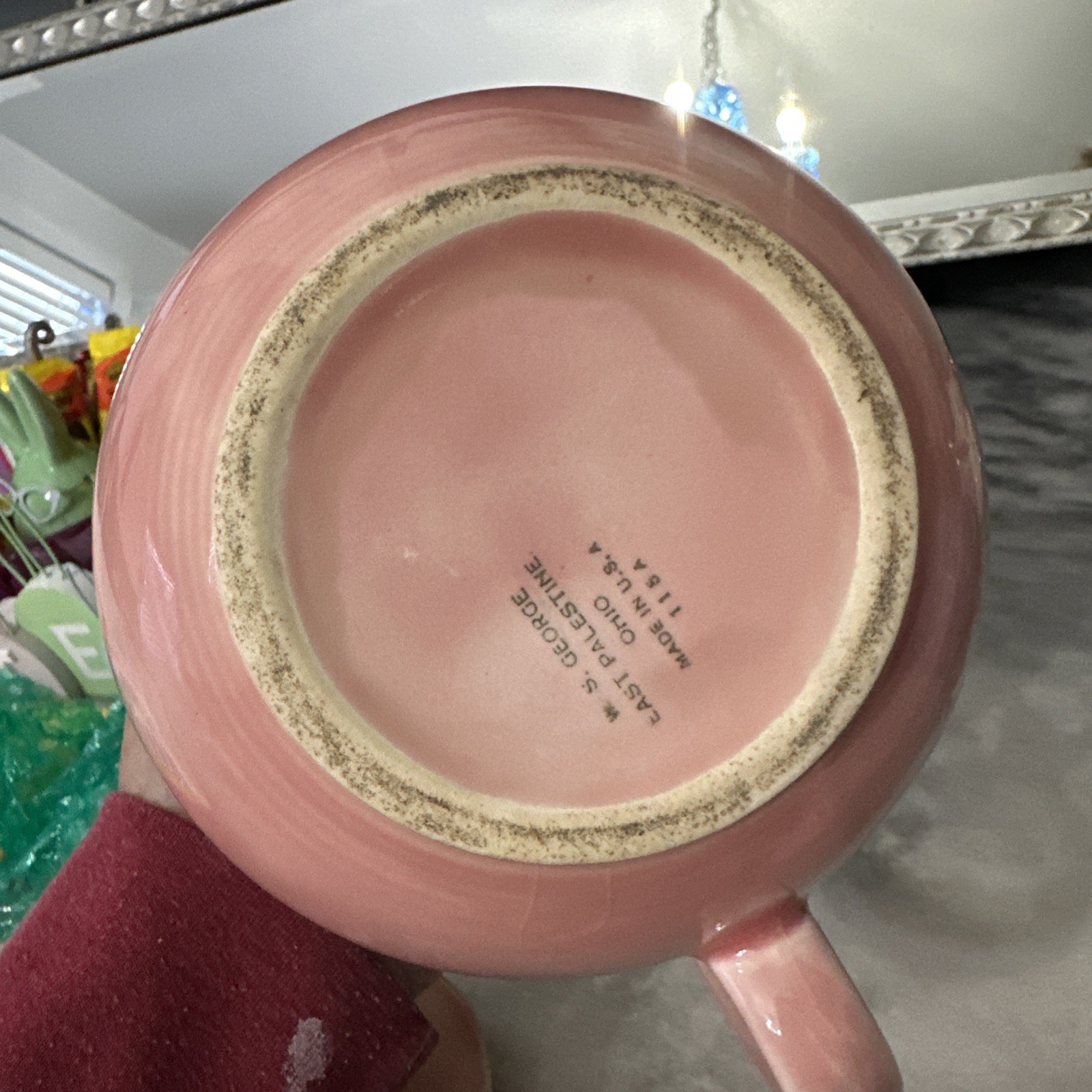 Lot Of 4 Beautiful Teapots In Various Colors. 3 Solid And 1 Floral Patterned