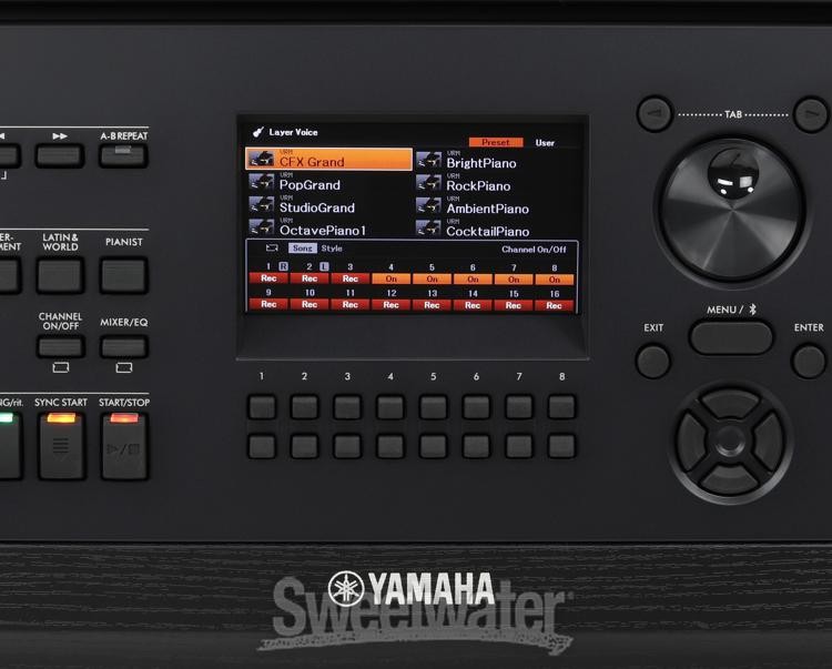 Yamaha DGX670B 88-key Arranger Piano - Black