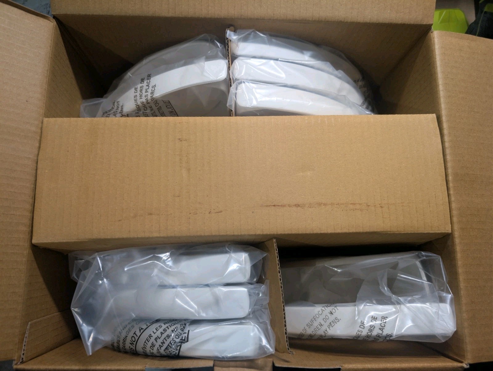 Sterling Store+ Basic 10-Piece Shelf Bin Caddy Accessory Kit in White 88028700-0