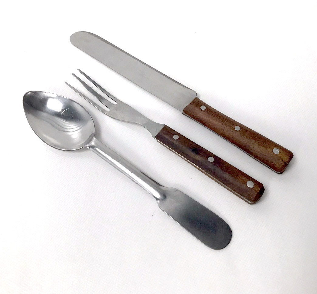 Three Piece Historical Utensil Set