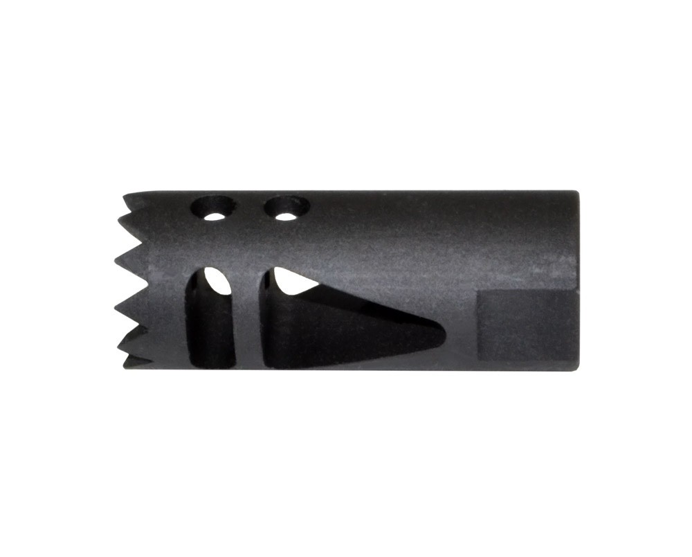 Sunflower Steel Muzzle Brake fit 223/5.56 1/2x28 TPI Free Washer & Nut