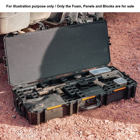 Magpul PELICAN V700 VAULT DAKA Organizer Panels Foam Blocks MAG1456-BLK