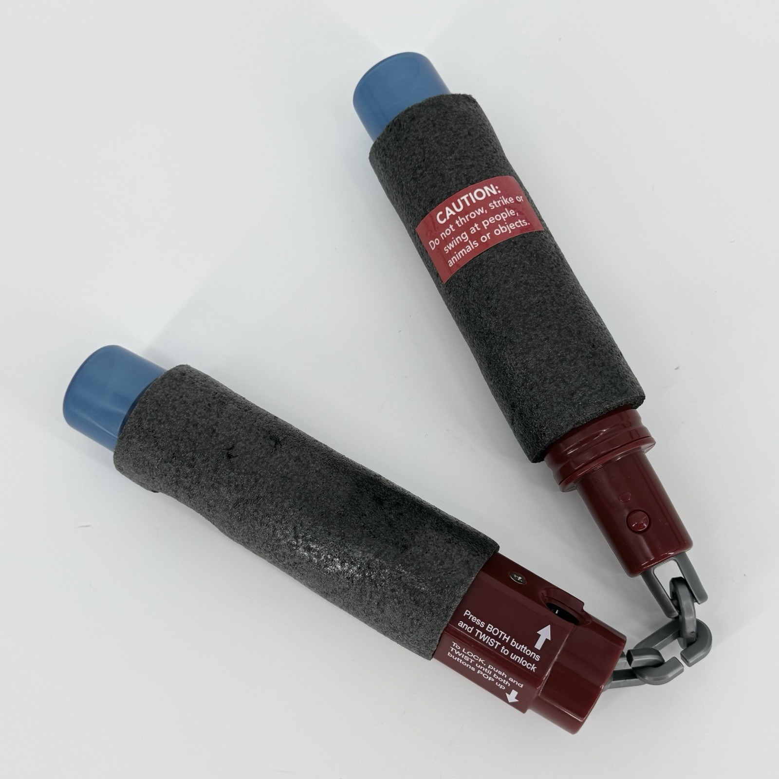 Spy Ninjas Project Zorgo Transforming Stun Chucks Lights Work Playmates Rare