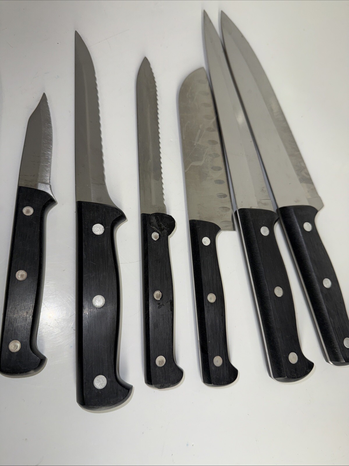 Lot Of 11 JA Henckels Ever Sharp Pro Knives
