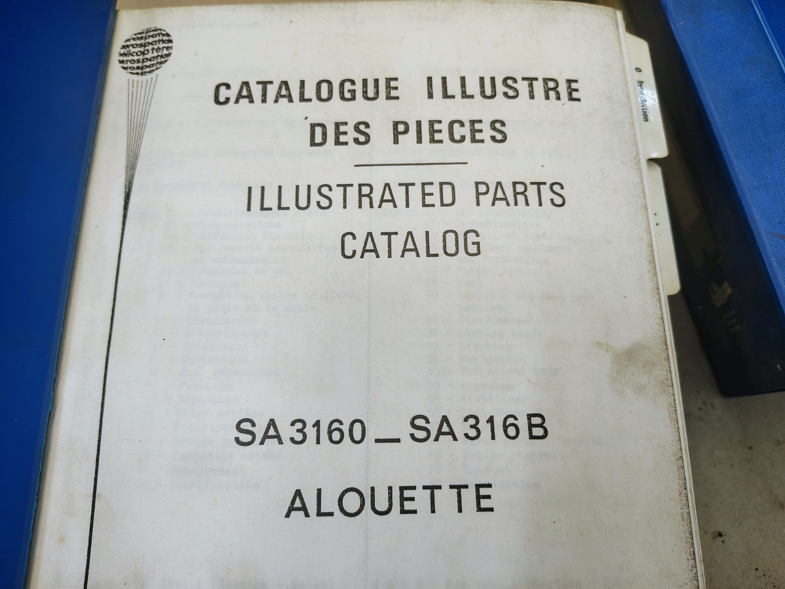 Alouette III Helicopter Maintenance And Service Manuals Sud Aviation