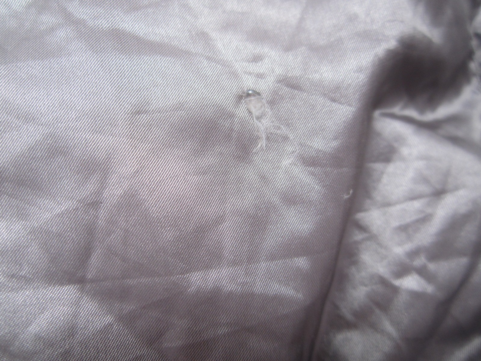 Blue Ridge Home Fashions Down Throw Camping Blanket Packable Lightweight Gray