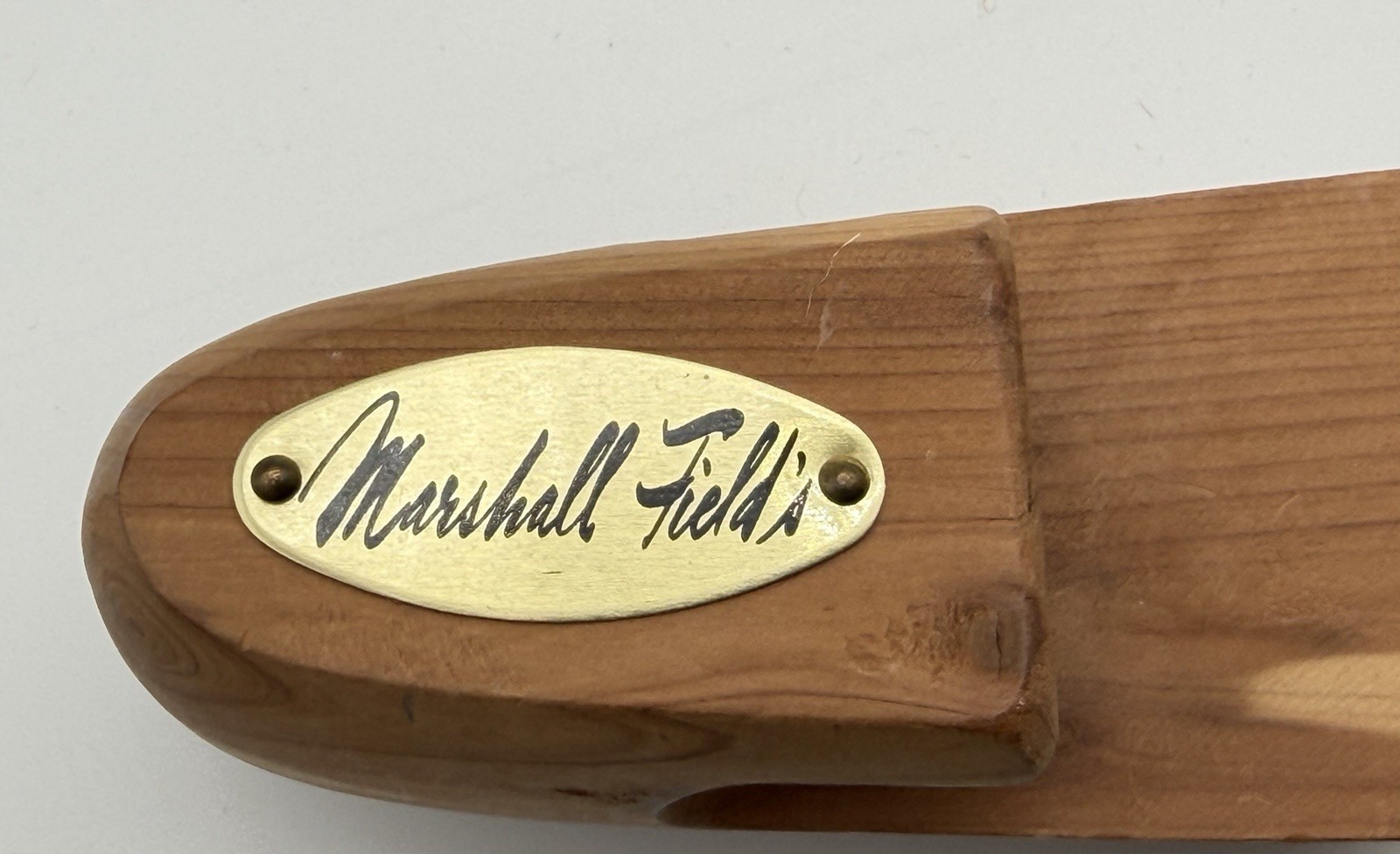 SHOE TREES ...split toe...10-12" Marshell Fields