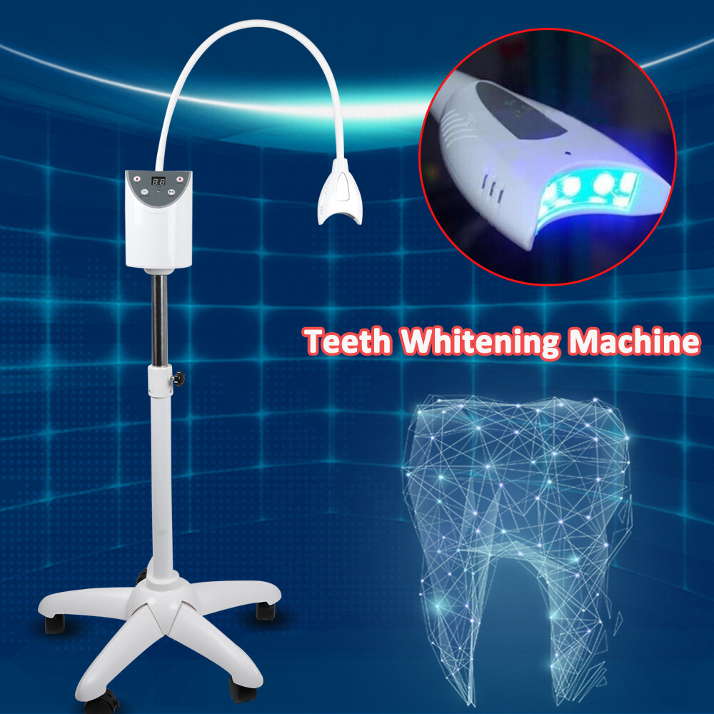 Dental Mobile Teeth Whitening Machine Lamp Bleaching Cold LED Light Accelerator