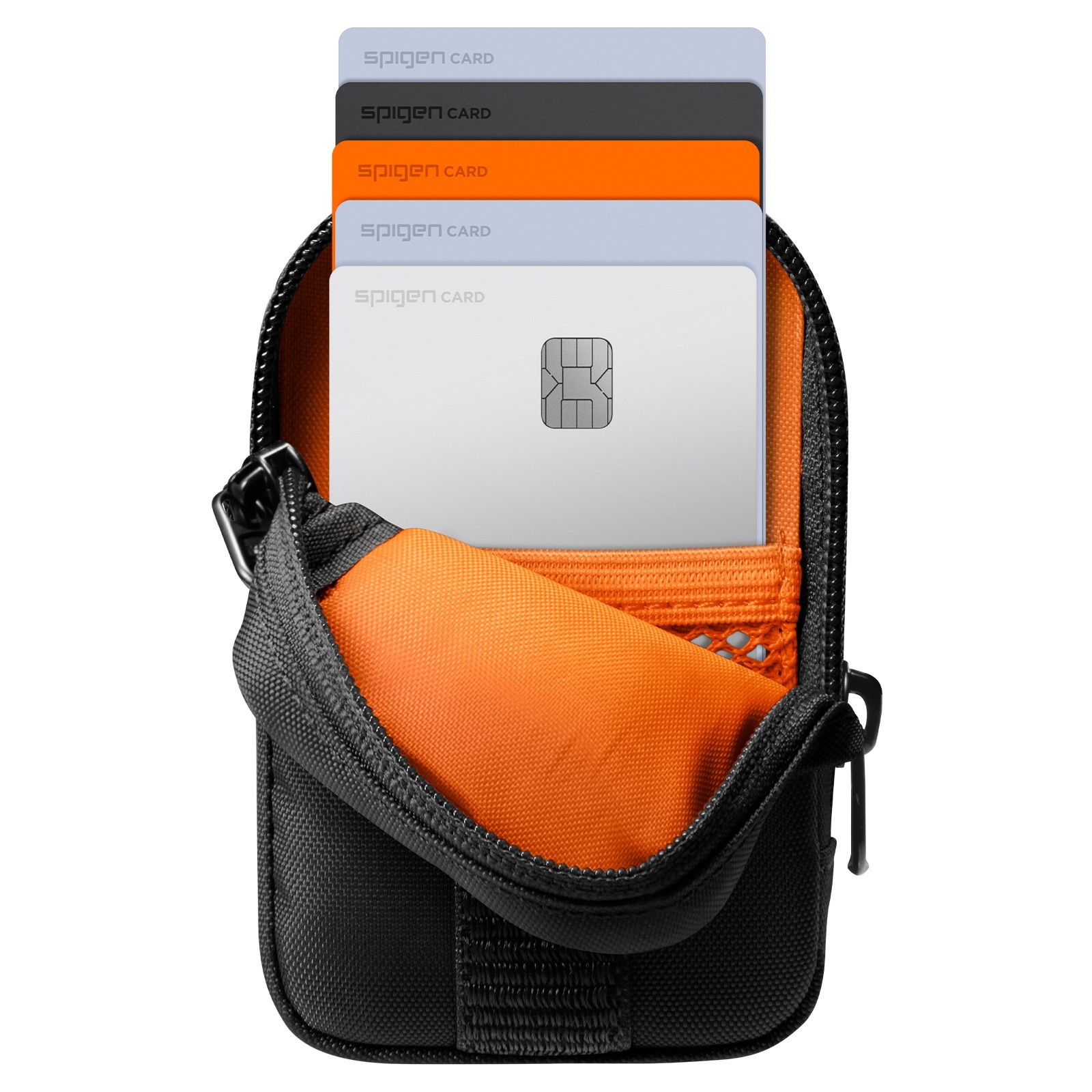 For iPhone Magsafe | Spigen Tintap Zip Nylon Card Holder Mag Fit