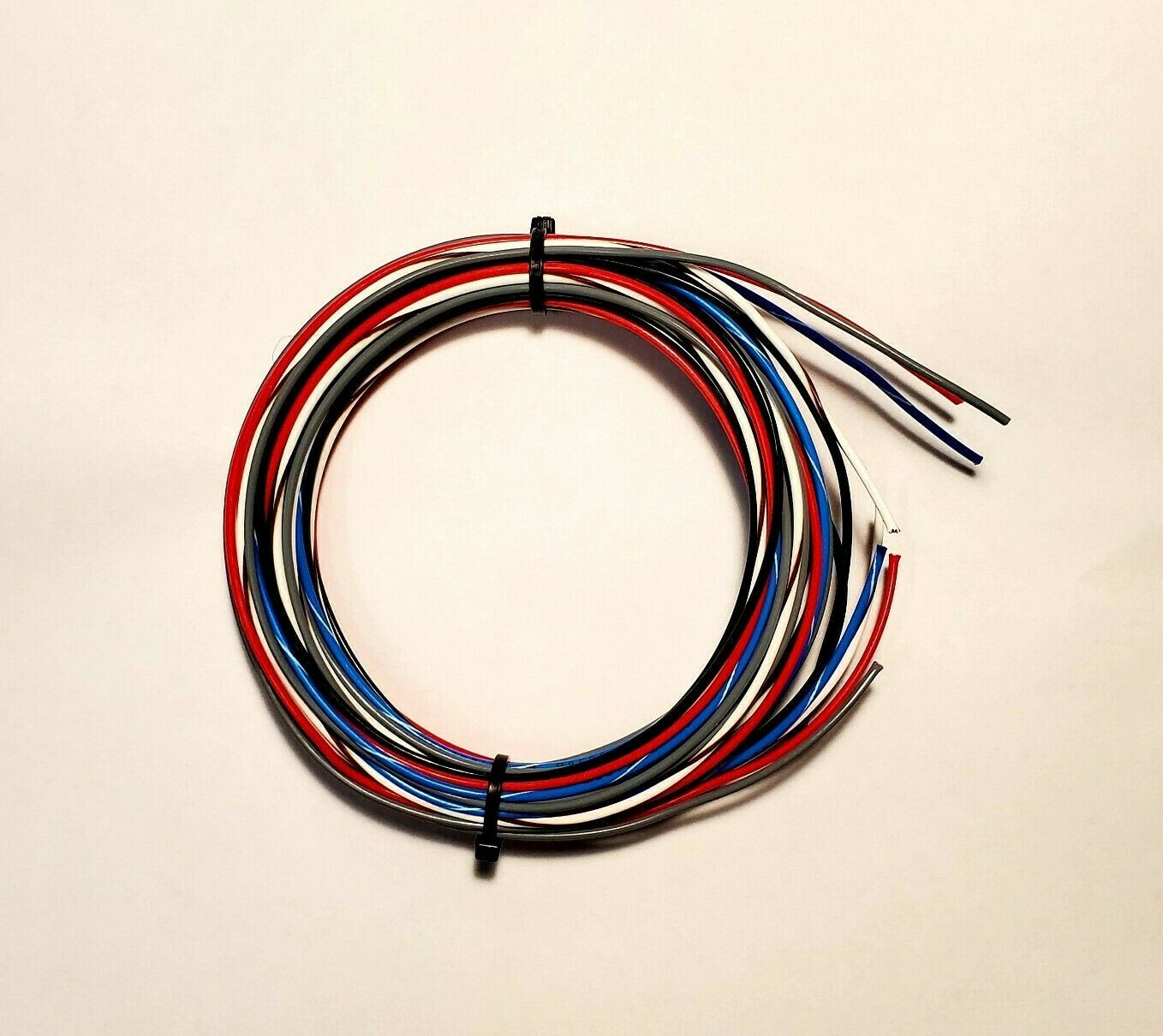 18 AWG Mil-Spec Wire, PTFE Insulated, Stranded Silver Plated, Assortment 25 ft