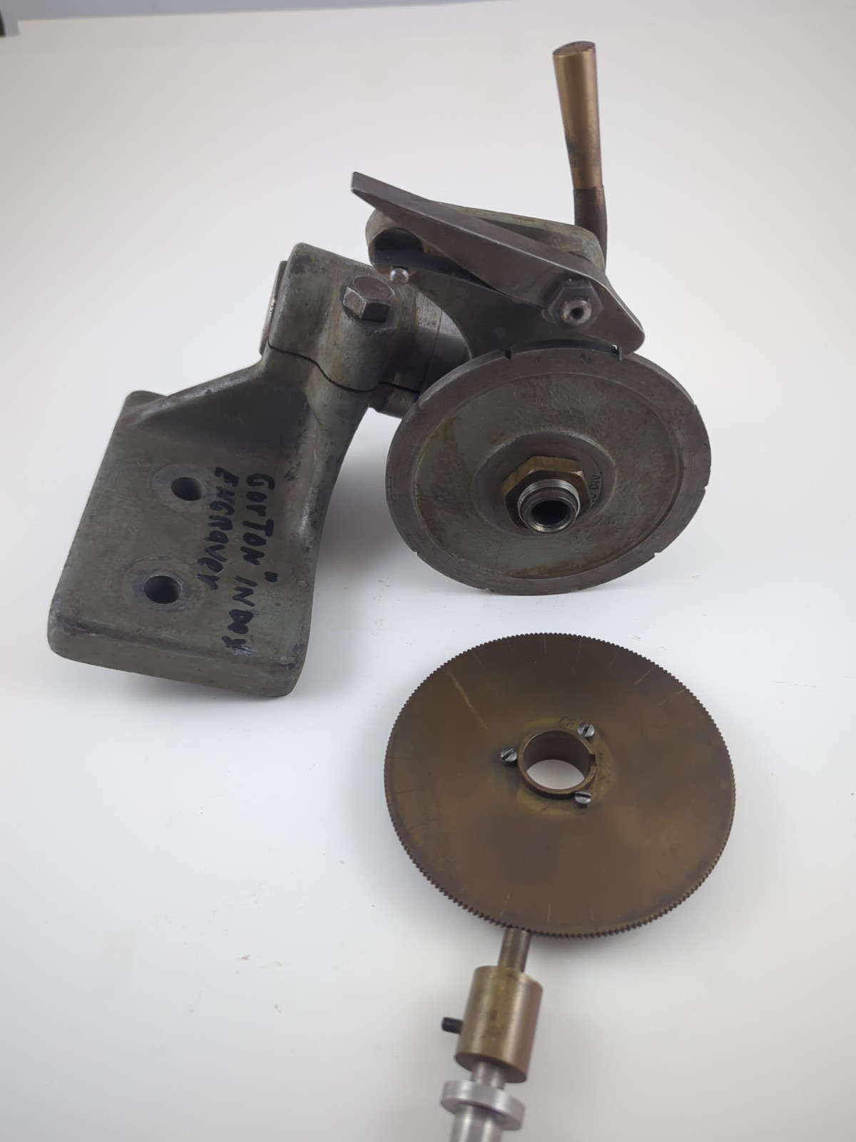 Geo Gorton Indexing Work Head Grinding Pantograph Engraving Fixture Rotary 256-1