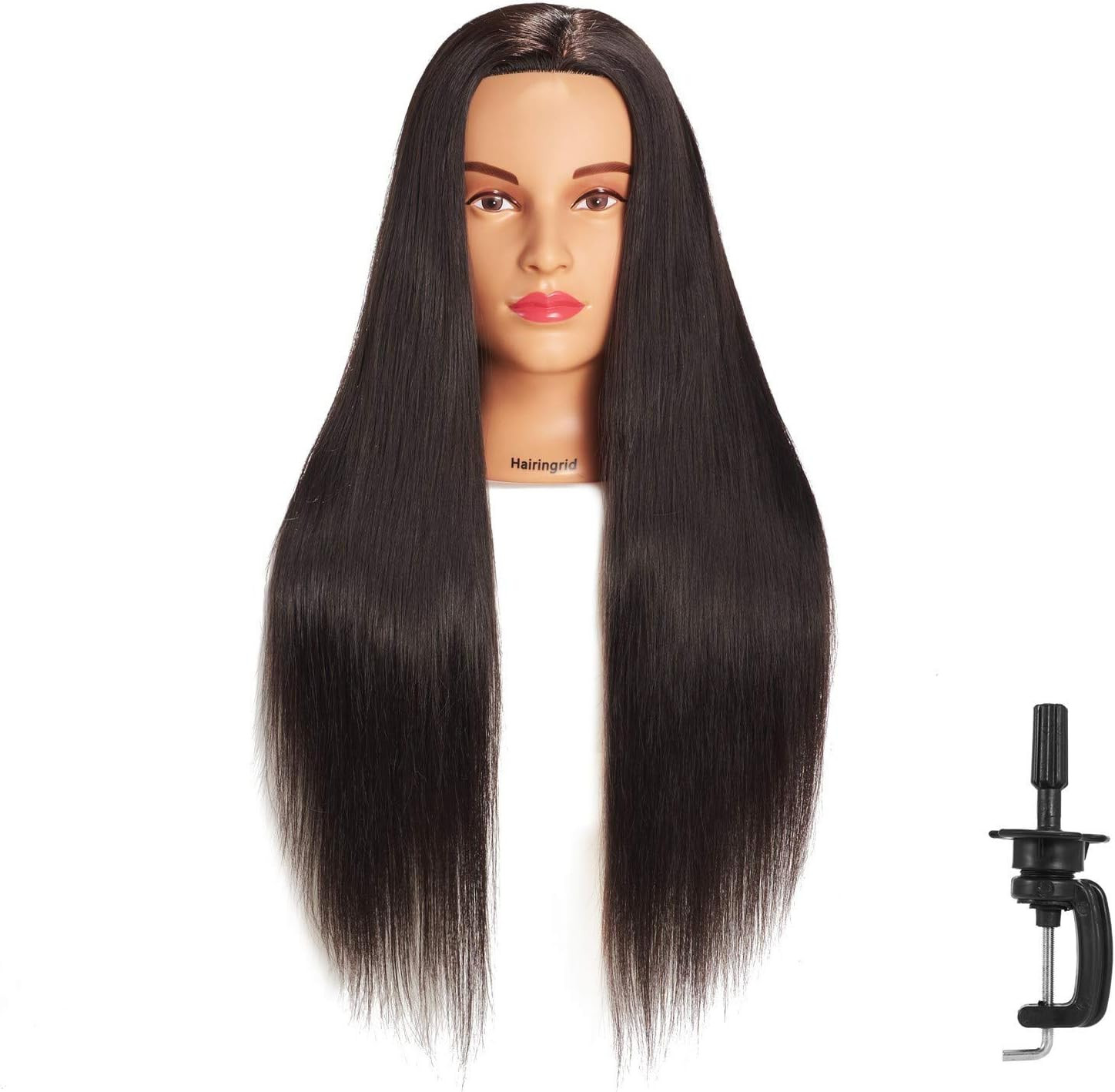 26"-28" Mannequin Head Hair Styling Training Head Manikin Cosmetolog