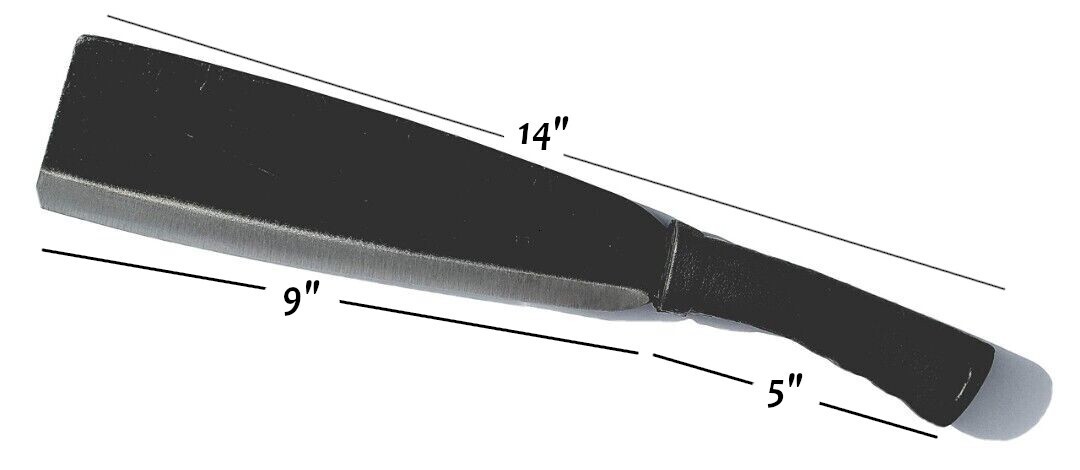CARBON STEEL BILLHOOK SICKLE MACHETE FOR CLEARING AND HARVESTING YARD TOOL