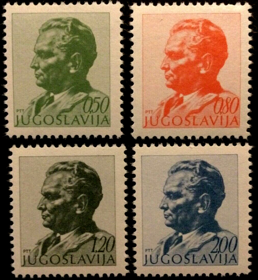 1974 Yugoslavia Marshal Tito Complete Set MNH