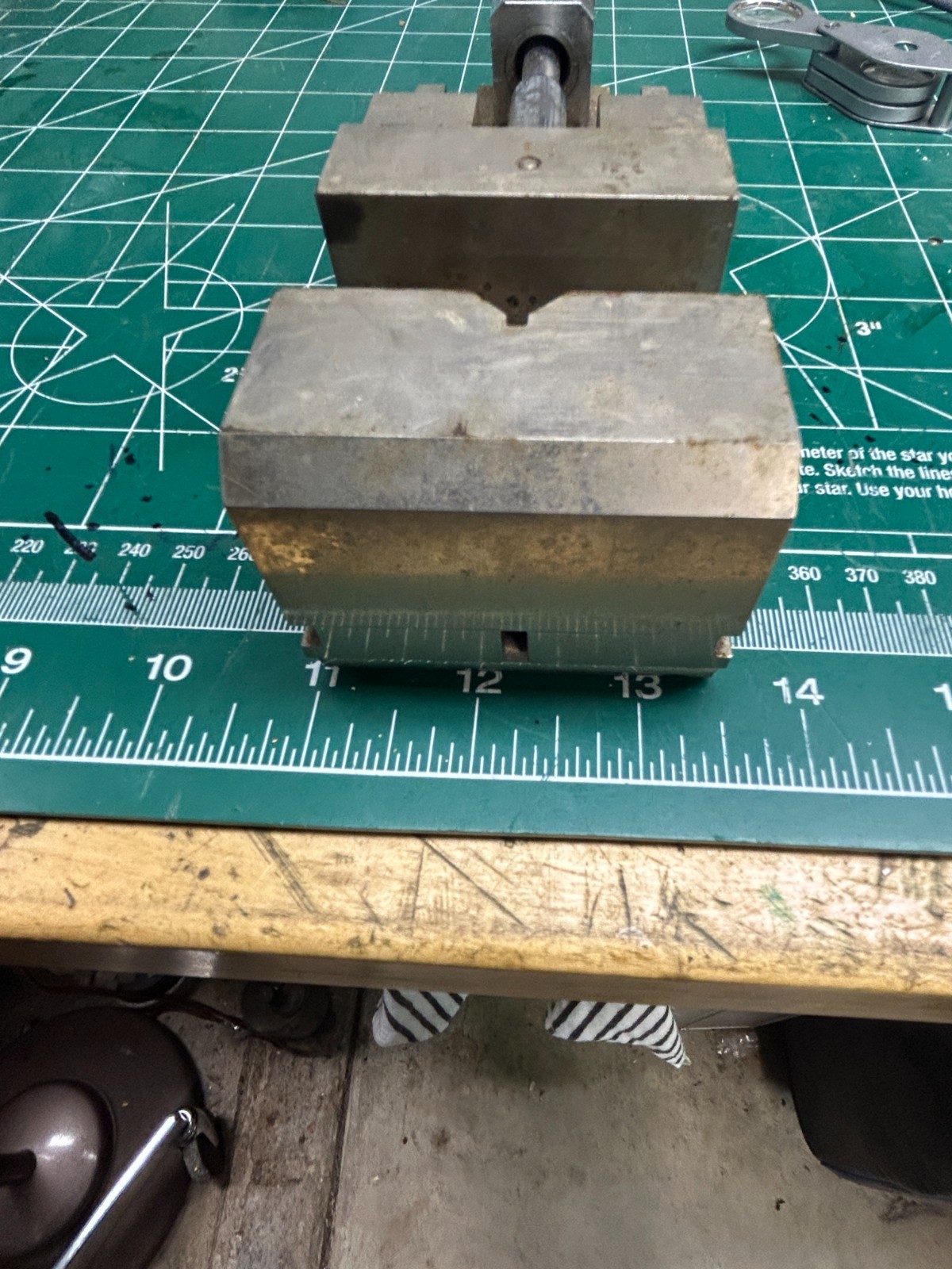 MACHINIST HmSh LATHE MILL 2 1/2" Tool Makers Precision Sine Vise Grinding