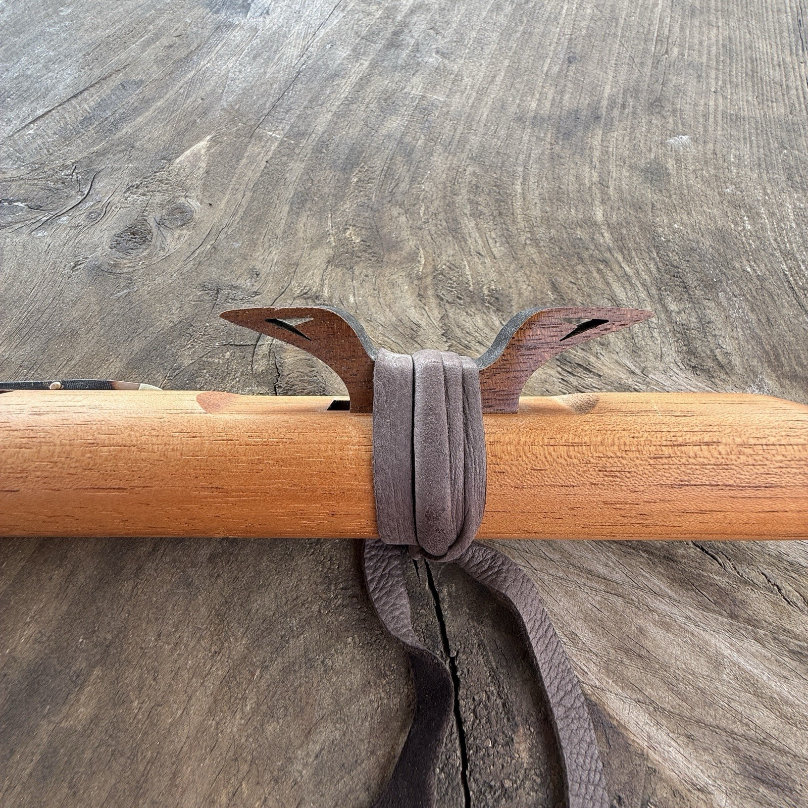 High Spirits Native American Wooden Flute ~ Key A, Made In USA