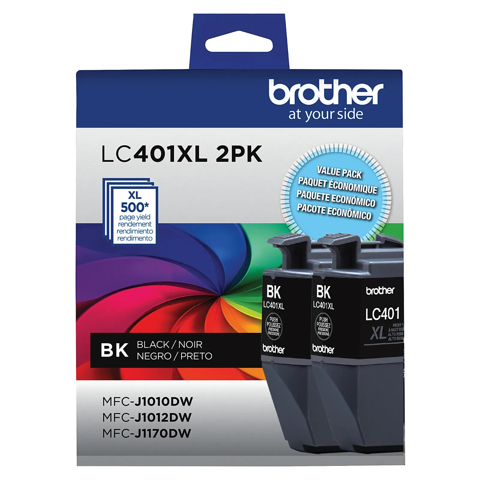 Brother Genuine LC401 / LC401XL Ink Cartridge MFC-J1010DW MFC-J1012DW MFC-J1170D