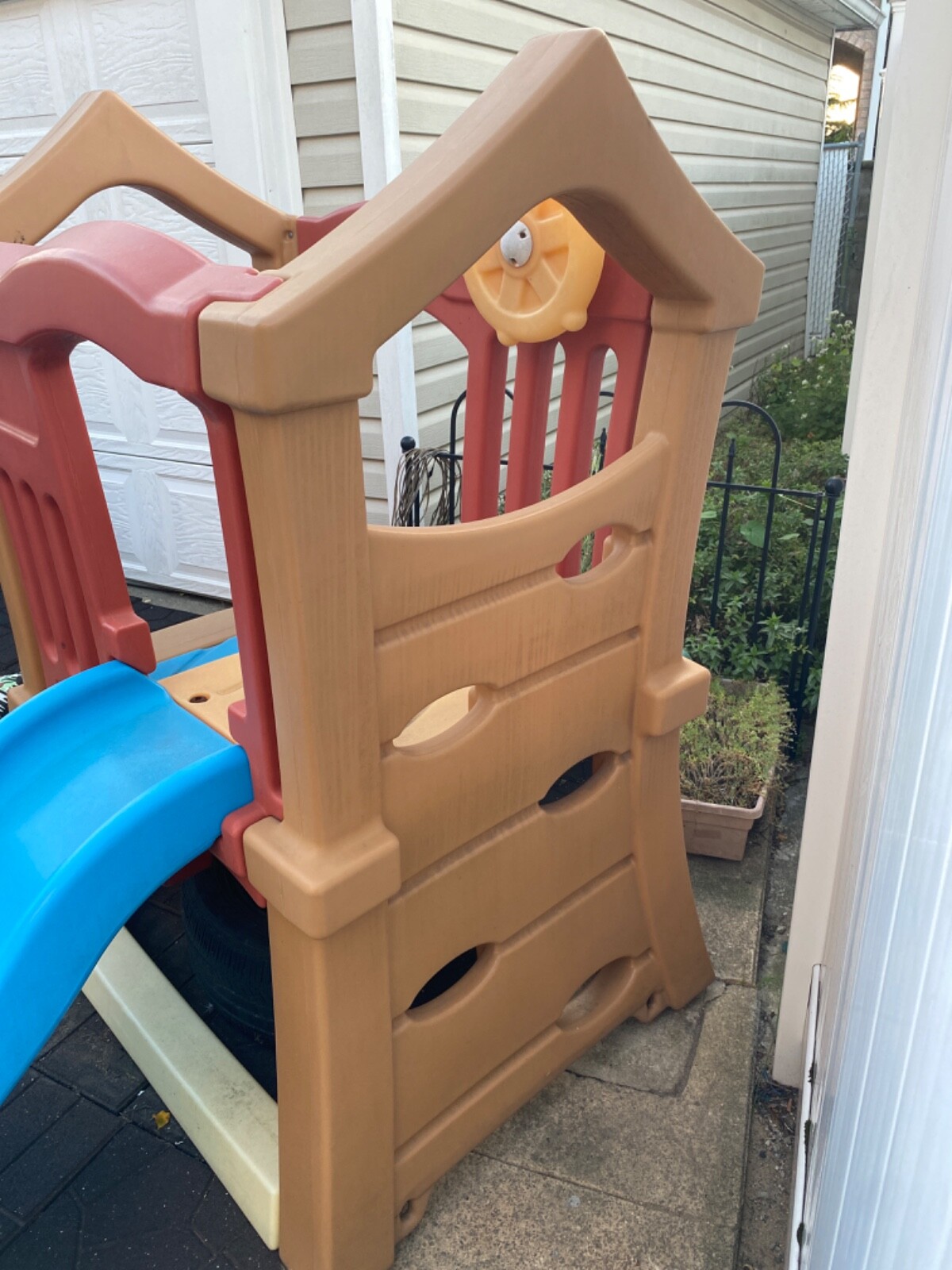 Vintage Step 2 Play Up Double Slide Playhouse Toddlers Inc Allen/Hex Head Wrench