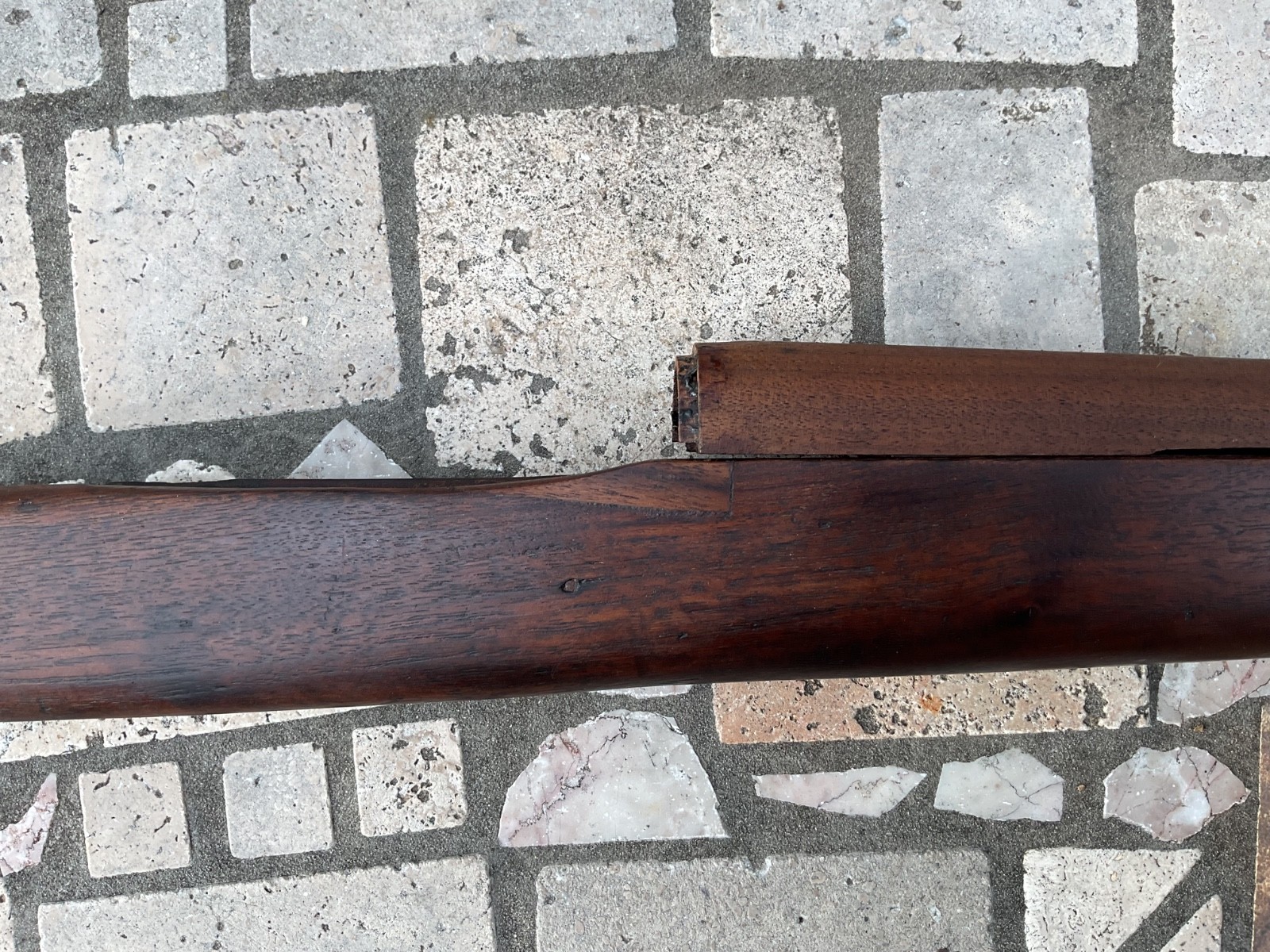 REMINGTON 1903A3 stock, handguard and hardware as shown.