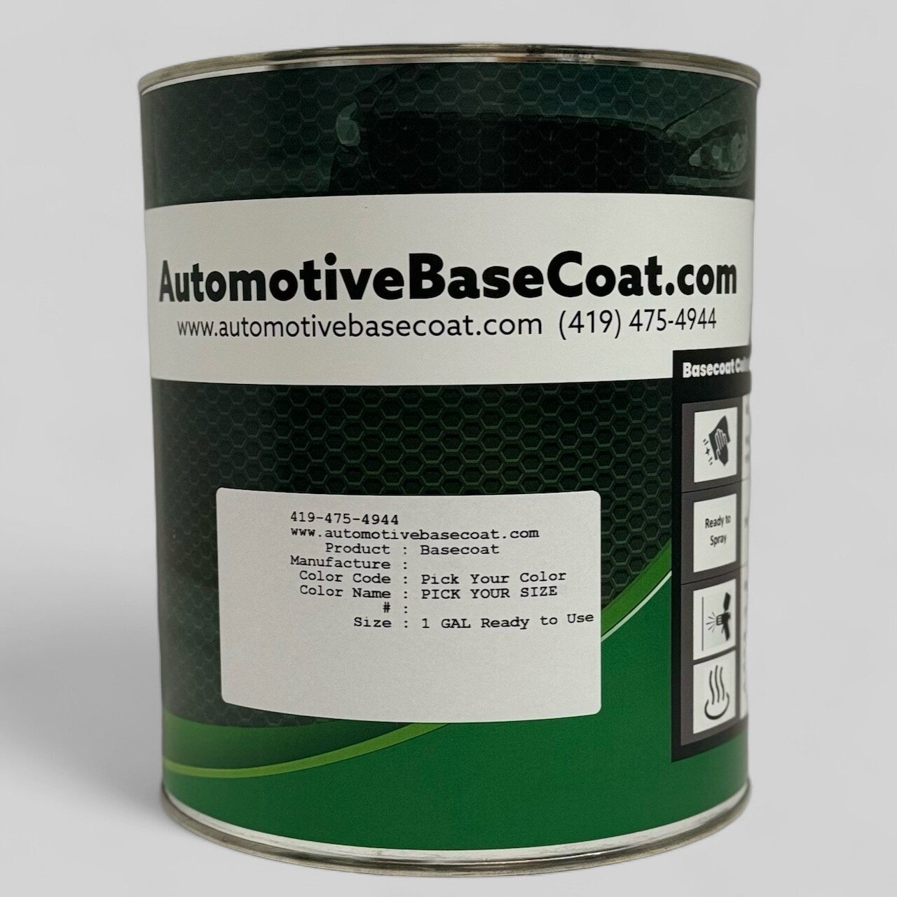 Chrysler PWL White Gold BASECOAT PAINT (PICK YOUR SIZE PINT, QUART OR GALLON)