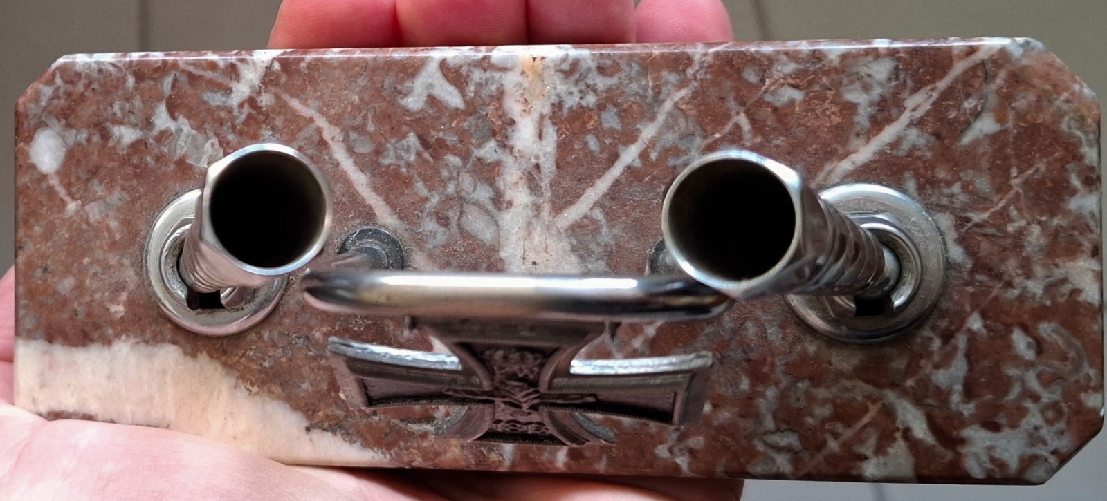 Presentation Iron Cross 1918 WWI German Imperial Prussian Officer Desk Organiser