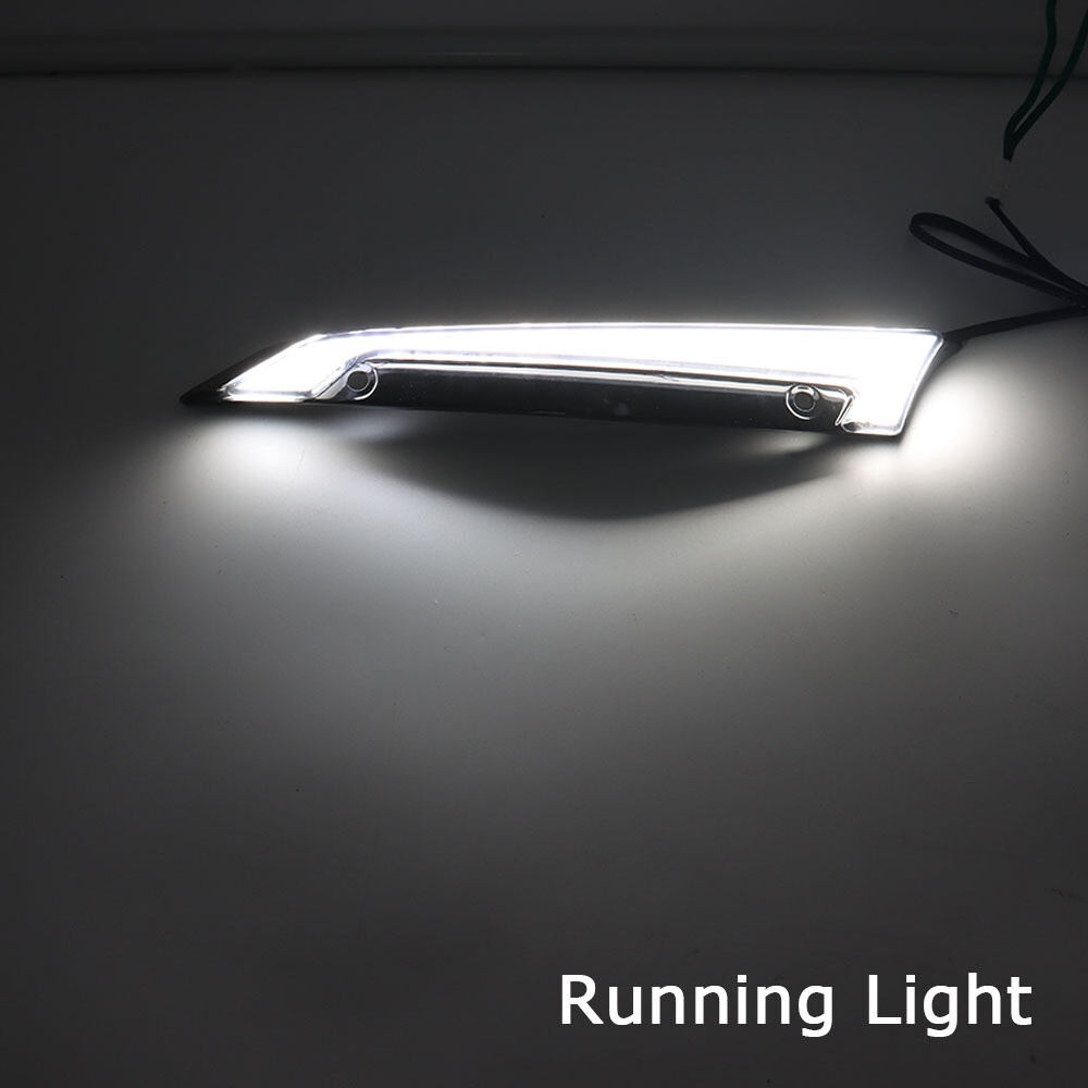 Kuryakyn Tracer LED Black Windshield Trim Lights For 2015-2023 Harley Road Glide