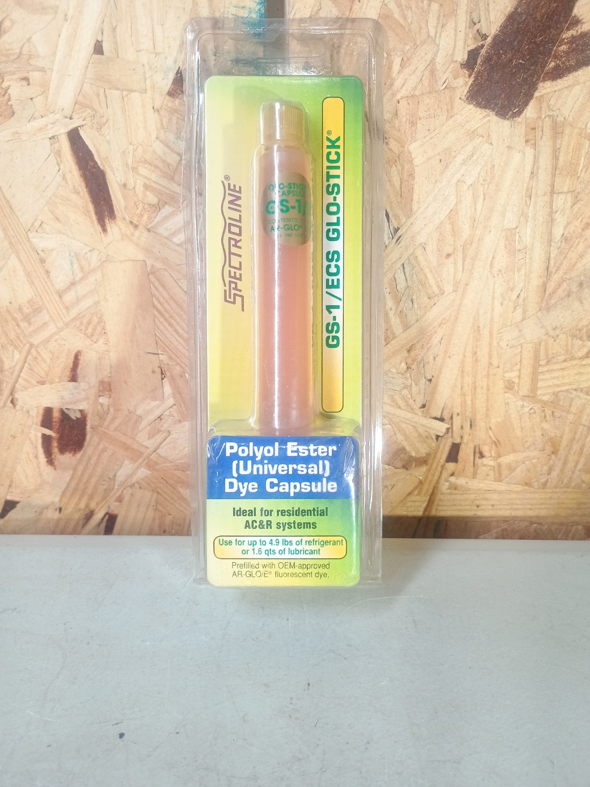 NEW! Spectroline GS-1/ECS Universal/POE Dye Capsule Glo-Stick - Residential AC&R