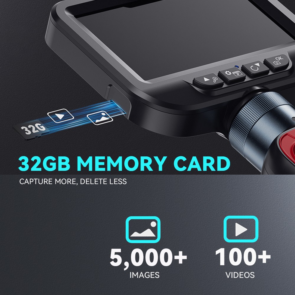 SALE! Ralcam Two-Way 210° Inspection Borescope Endoscope Camera 3.3ft Semi Rigid