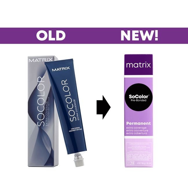 Matrix SoColor Pre-Bonded Permanent Extra Coverage Hair Color 3oz - NIB