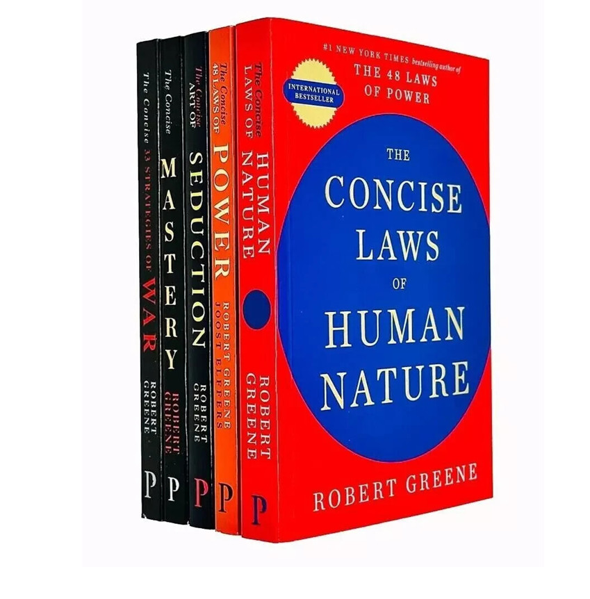 The Concise ROBERT GREENE 5 BOOK SET PAPERBACK FREE SHIP USA ITEM