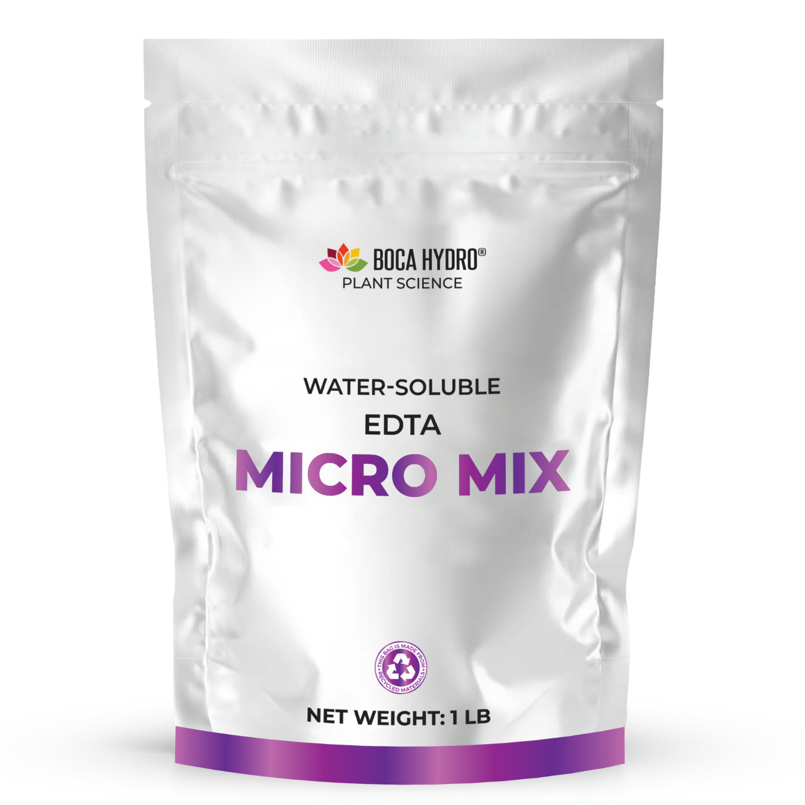 Boca Hydro EDTA Micro Mix Chelated Micronutrient Fertilizer Complete Micro Blend